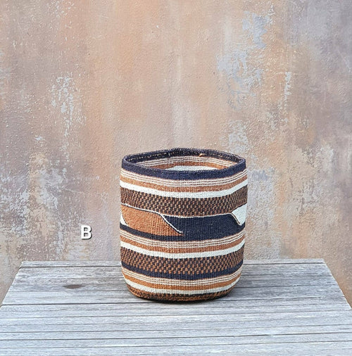African Sisal planter Basket / Storange Basket