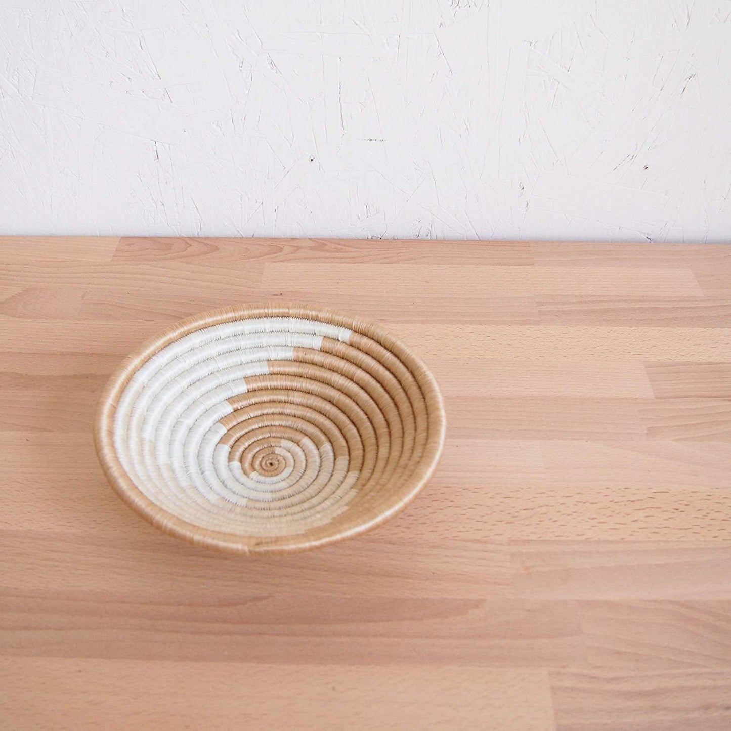 African Raffia/ Sisal Woven Basket