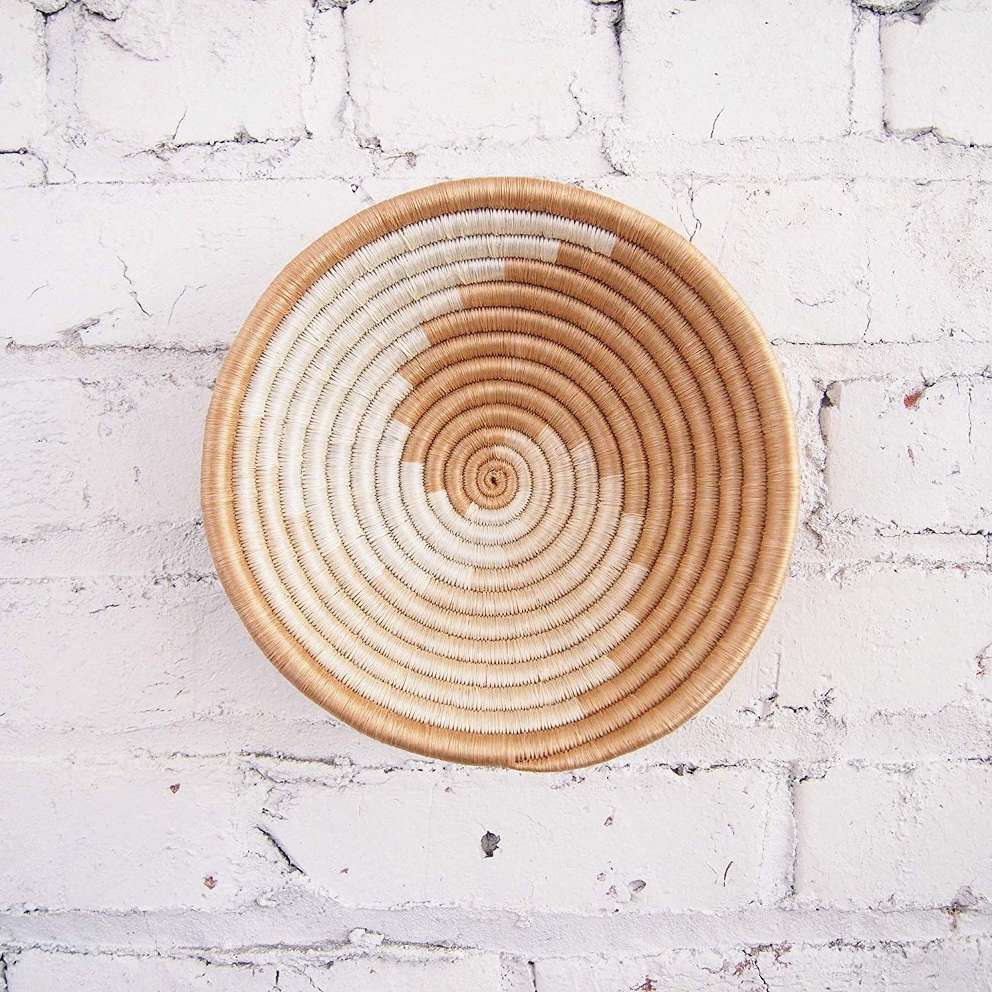 African Raffia/ Sisal Woven Basket