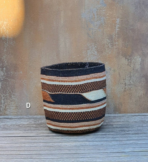 African Sisal planter Basket / Storange Basket