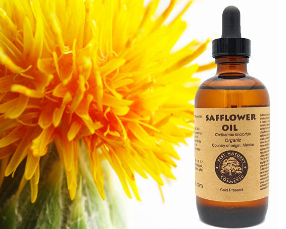 Safflower Seed Oil Organic (Cold Pressed,