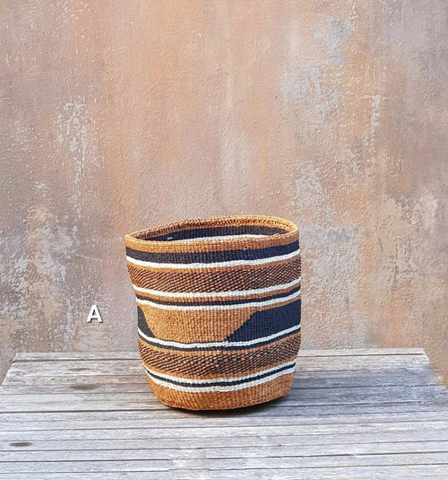 African Sisal planter Basket / Storange Basket