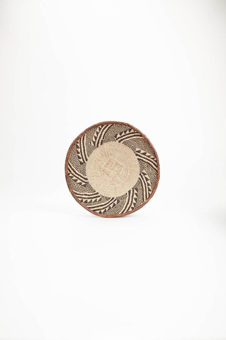 Set of 5 Binga Woven African Baskets / African basket / Zimbabwe Wall