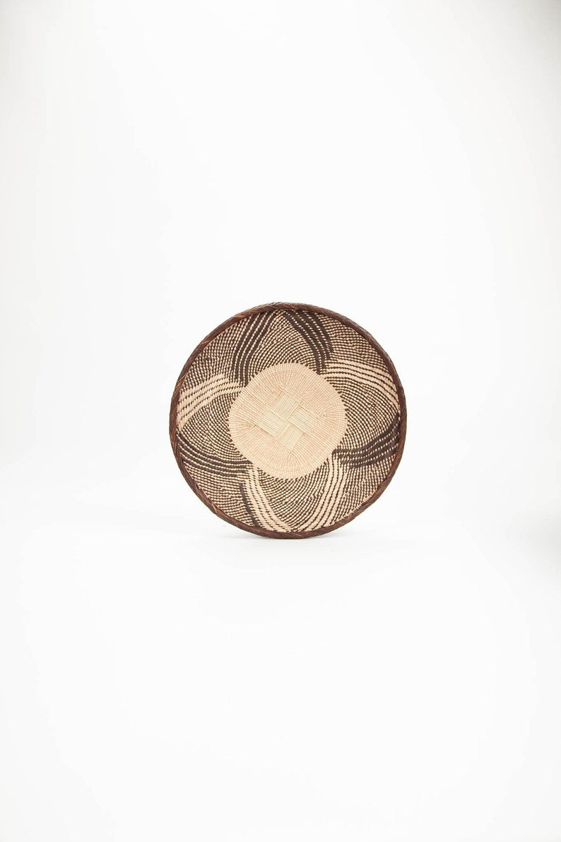 Set of 5 Binga Woven African Baskets / African basket / Zimbabwe Wall