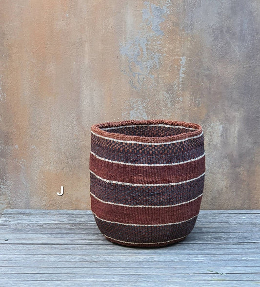 African Sisal planter Basket / Storange Basket